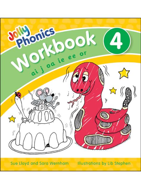 Jolly Phonics Workbook 4 Abc School Supplies