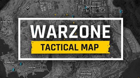 Interactive Tactical Map For Warzone 20 And Dmz Rdmz