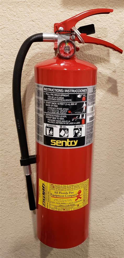 Fire Extinguisher Inspection Recharge Refilling In Bradenton