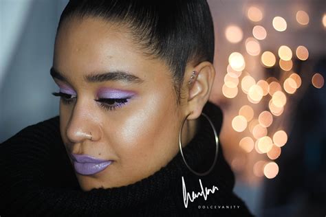 Lavender Smokey Eye Makeup — Dolce Vanity