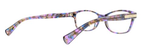 Coach Eyeglasses Hc6065 5288 Confetti Purple 51mm 725125932219 Ebay