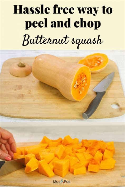 How To Peel And Cut A Butternut Squash Cooking How Tos