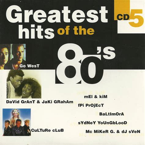 Greatest Hits Of The 80s Cd5 Mp3 Buy Full Tracklist