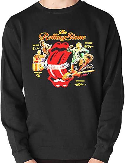 The Rollingstone Band Members Signatures T Shirt