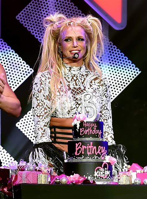 Britney Spears 35th Birthday At Jingle Ball Concert 2016 Popsugar Celebrity