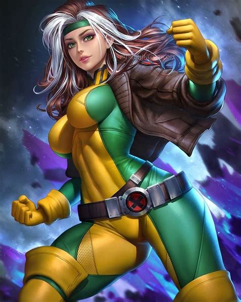 Rogue By Neoartcore In 2020 Marvel Girls Rogues Art
