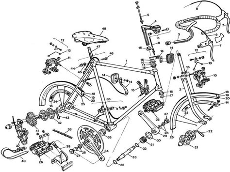 55 Moreover Raleigh Bicycle Exploded Drawings And Parts Lists 1977