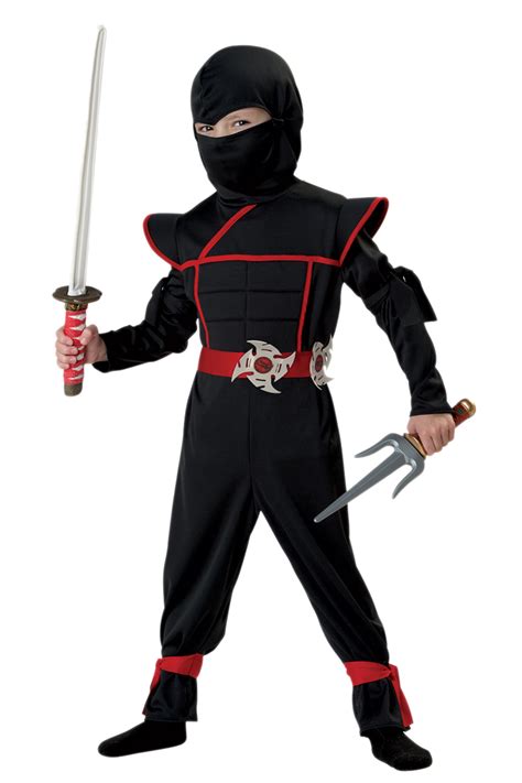 Black Ninja Costume For Kids Cc121