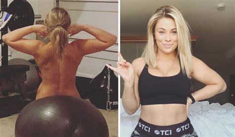 Ufc Superstar Paige Vanzant Sends Fans Wild As She Trains Naked At Home