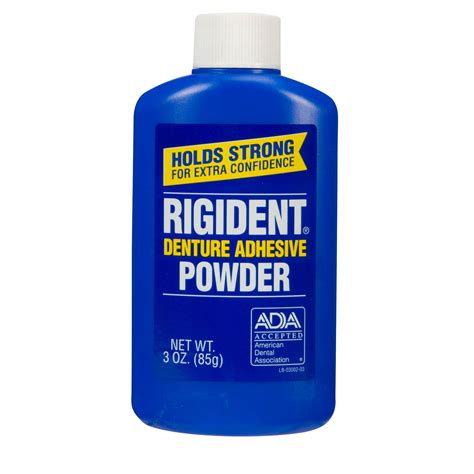 Rigident Denture Adhesive Powder