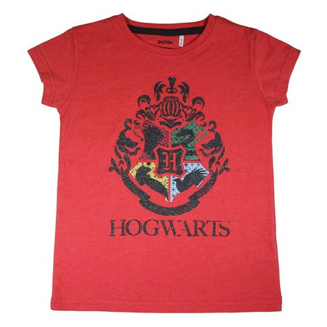 Camiseta Harry Potter Hogwarts Niño Manga Corta Tienda Online De
