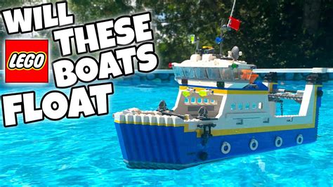 Do These Lego Boats Float ⛴ 4 Youtube
