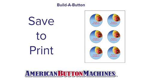 Save To Print Build A Button Software Button Maker Software
