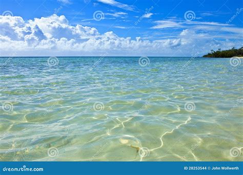 Turquoise Waters Of Bahamas Stock Photo Image Of Beautiful Island
