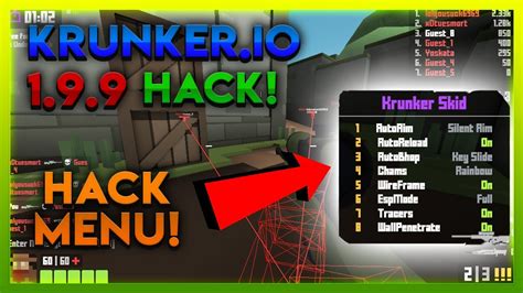 This is also place for saving custom configs or css code. Krunker.io 1.9.9 HackClient (Working March 2020) Aimbot ...