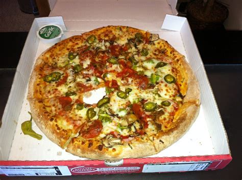 Papa Johns The Works Large Pizza Review