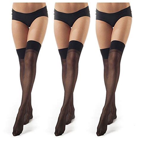 Elsayx Women S Shiny Glossy Thigh High Stockings Hold Thigh High Stockings Thigh Highs Stockings