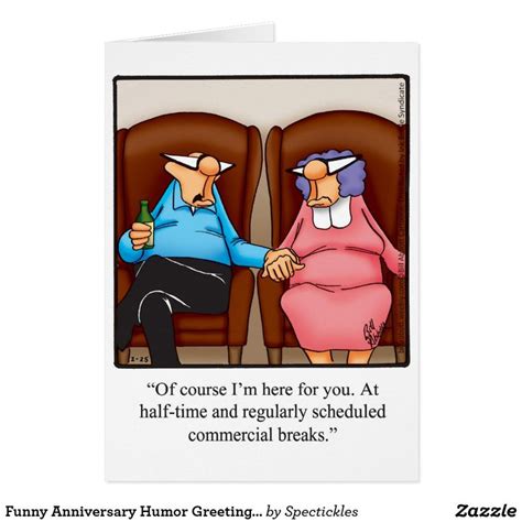 Funny Anniversary Humor Greeting Card Anniversary Funny