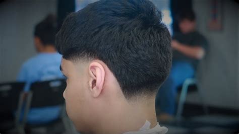 Taper Fade With Ponytail - Taper Fade Haircut