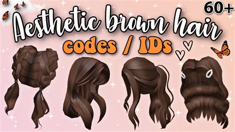 60 Aesthetic Brown Hair Codes Ids For Bloxburg Girls And Boys New