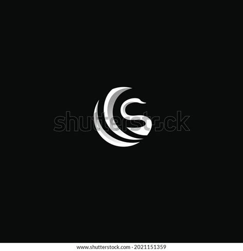 Swan Letter S Logo Design Logo Stock Vector Royalty Free 2021151359