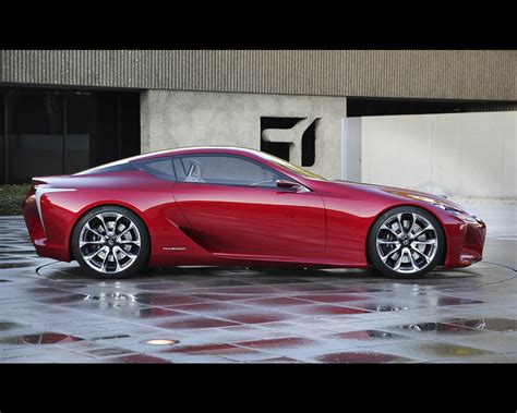 Ferrari has introduced a special sports car with the highest level of performance. Lexus LF-LC Hybrid 2+2 Sport Coupe Design Concept 2012