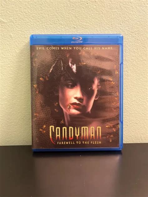 Candyman Farewell To The Flesh Blu Ray Scream Factory Shout Oop Rare