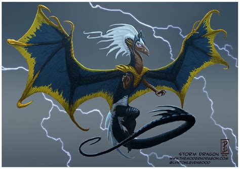 Storm Dragon By Lyntonlevengood On Deviantart