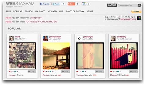Webstagram Excelente Interfaz Web Para Instagram