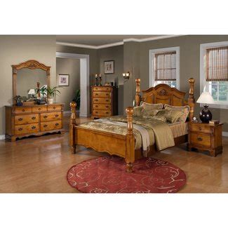 5 pc and 7 pc cortinella bedroom collection may include dressers, chests, mirrors, and nightstands. Four Post King Size Bedroom Sets - Ideas on Foter