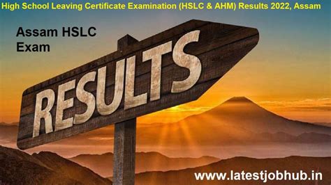 Assam HSLC Result 2023 SEBA 10th Board Exam Score Link Out