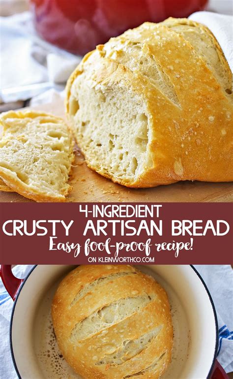 Incredibly Easy Crusty Artisan Bread Kleinworth And Co