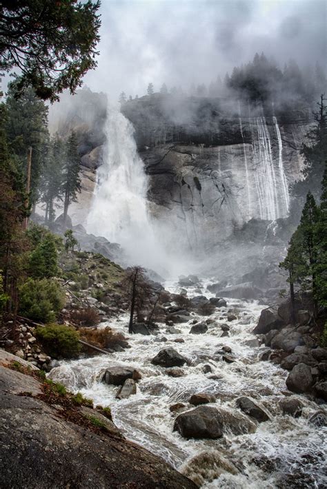 Also Nevada Falls Yosemite National Park California Oc 3410x5115