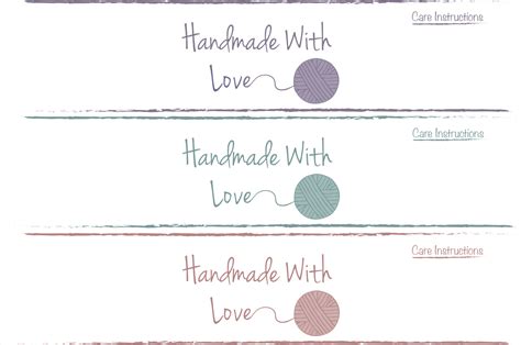 Free Printable Knit And Crochet Labels Leelee Knits