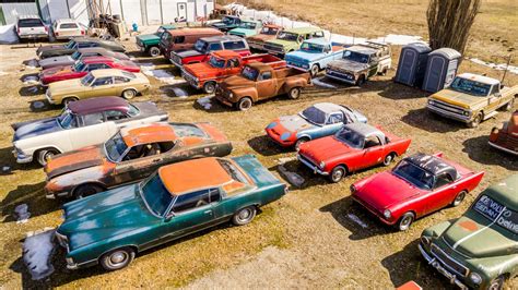 For Sale In Canada Five Acres 340 Vintage Cars The Drive