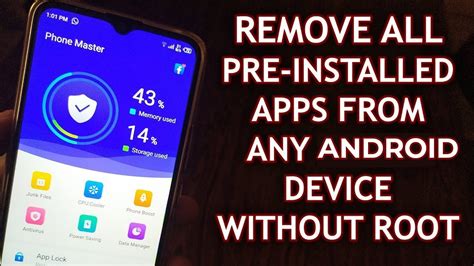 Uninstall System Apps On Any Android Phone Without Rooting English