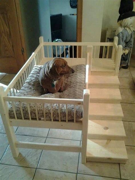 Pin By Marsha Brown On Dogs Fun Elevated Dog Bed Diy Pet Bed Diy