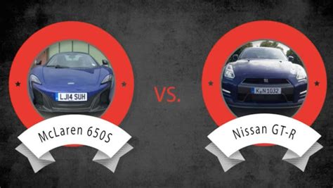 Eine Frage Des Charakters Mclaren 650s Trifft Auf Nissan Gt R Auto Bild