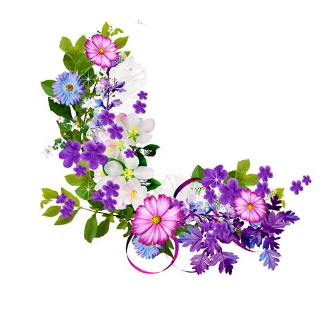 Marcos De Flores Moradas Png Para Descargar Gratis Images