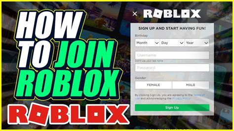 How To Sign Up For Roblox In 2020 Blog Chơi Game