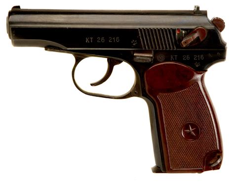 Deactivated Old Spec Makarov 9mm Pistol Modern Deactivated Guns