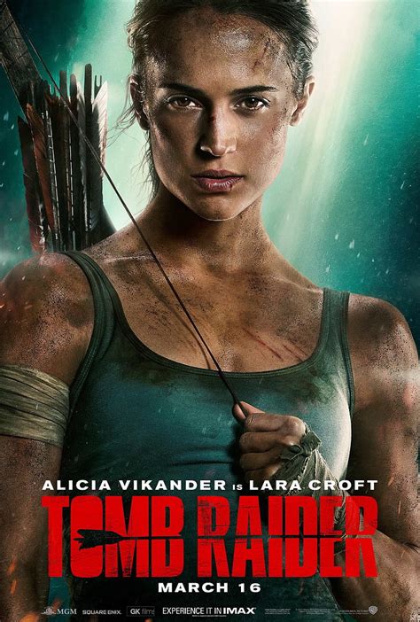 🔥tomb Raider 2018 Alicia Vikander Tomb Raider Lara Croft Movies Bow