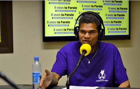 Teiva Manutahi Médiateur De La Polynésie Française Radio1 Tahiti