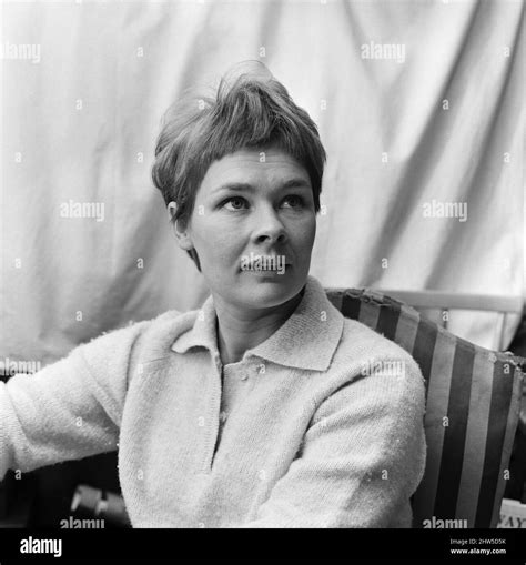 Actress Judi Dench 4th August 1967 Stock Photo Alamy