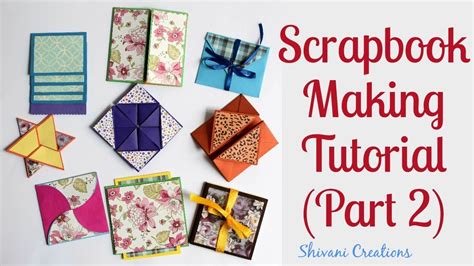 How To Make Scrapbook Pages 9 Different Cards Ideas Diy Scrapbook