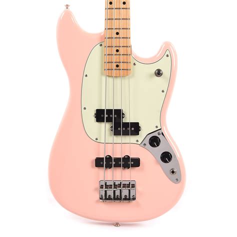 I have two fender japan mustang basses and im thinking of swapping the pickguards as i think id prefer sunburst/tort and cream/white. Fender Offset Series Mustang Bass PJ Shell Pink w/Mint ...
