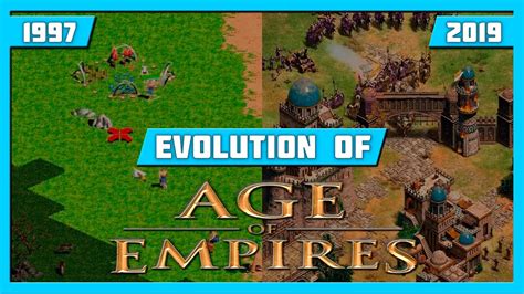 Evolution Of Age Of Empires 1997 2019 Youtube
