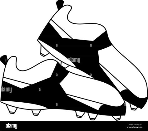 Football Boots Black And White Stock Photos And Images Alamy