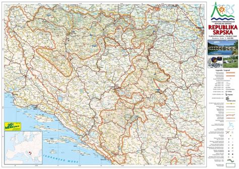 Auto Karta Srbije Sa Kilometrazom Mapa Banja Josanica Somayina Yobanna
