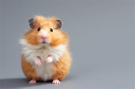 Premium Ai Image Cute Hamster Looking At Camera Front View